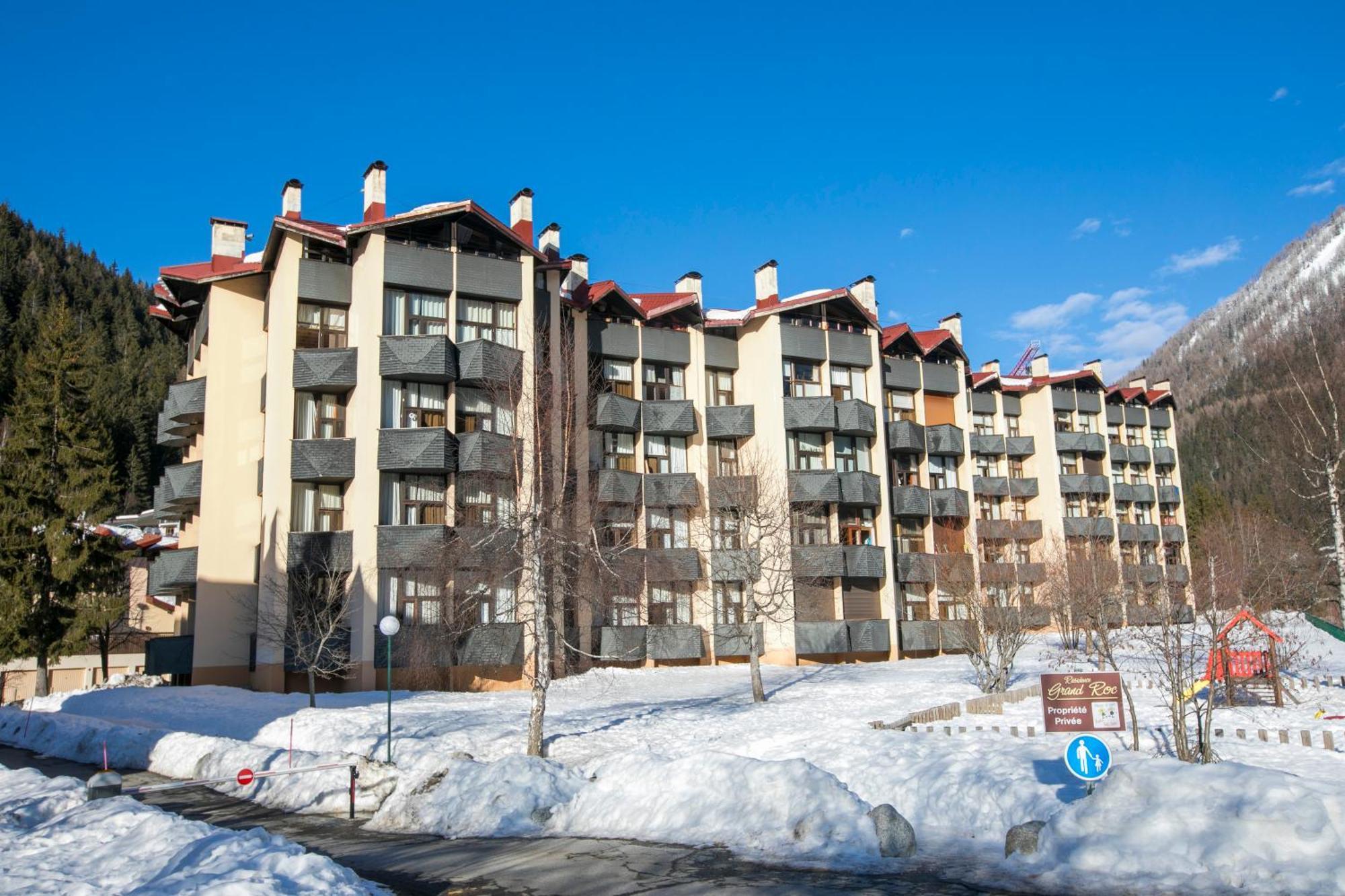 Residence Grand Roc - Campanules 306 - Happy Rentals Шамони Екстериор снимка